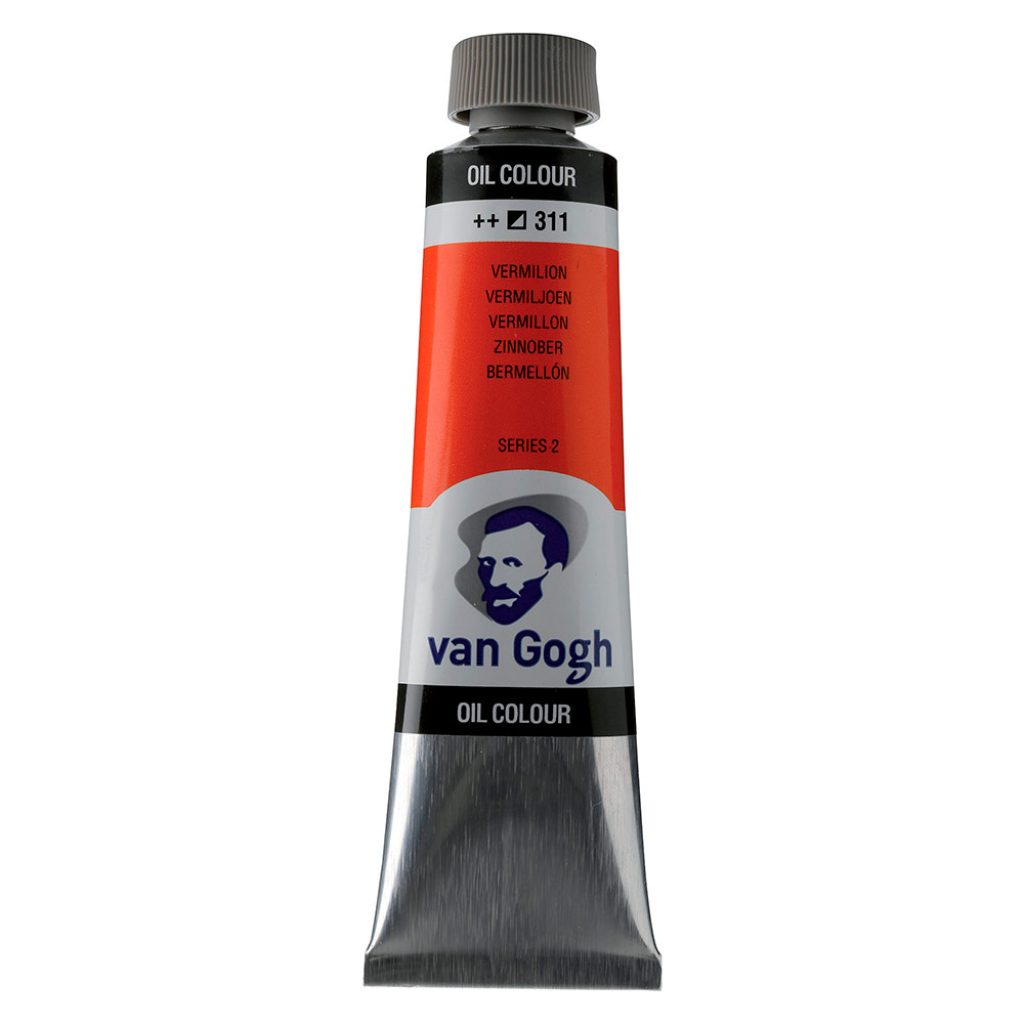 OLEO VAN GOGH TUBO  60 MLS. BERMELLON