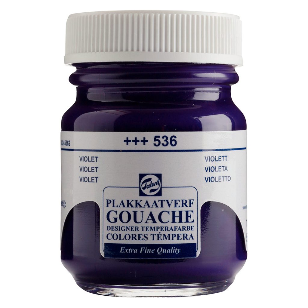 GUACHE TEMPERA EXTRA FINA TALENS 50 MLS. VIOLETA