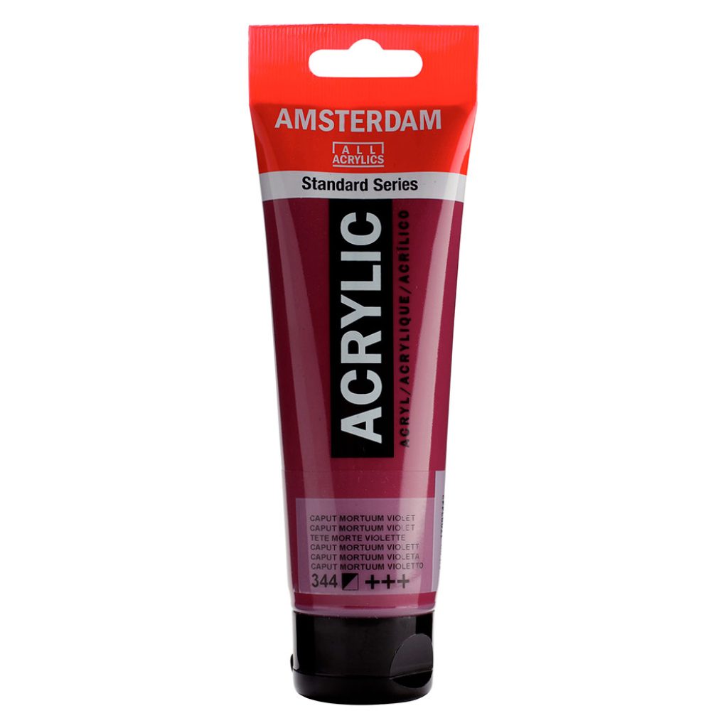 ACRILICO AMSTERDAM TUBO 120 MLS. VIOLETA CAPUT MORTEM