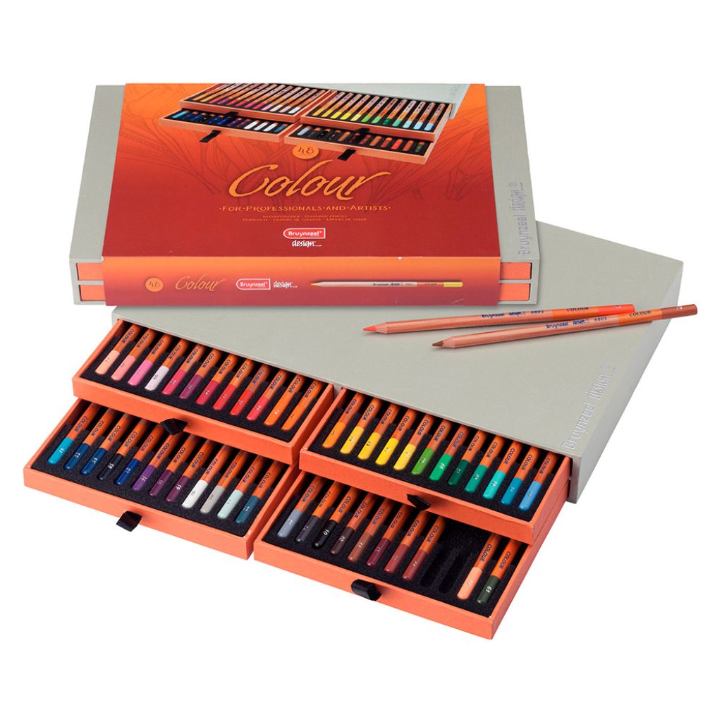 CAJA DE 48 LAPICES COLOR BRUYNZEEL DESIGN