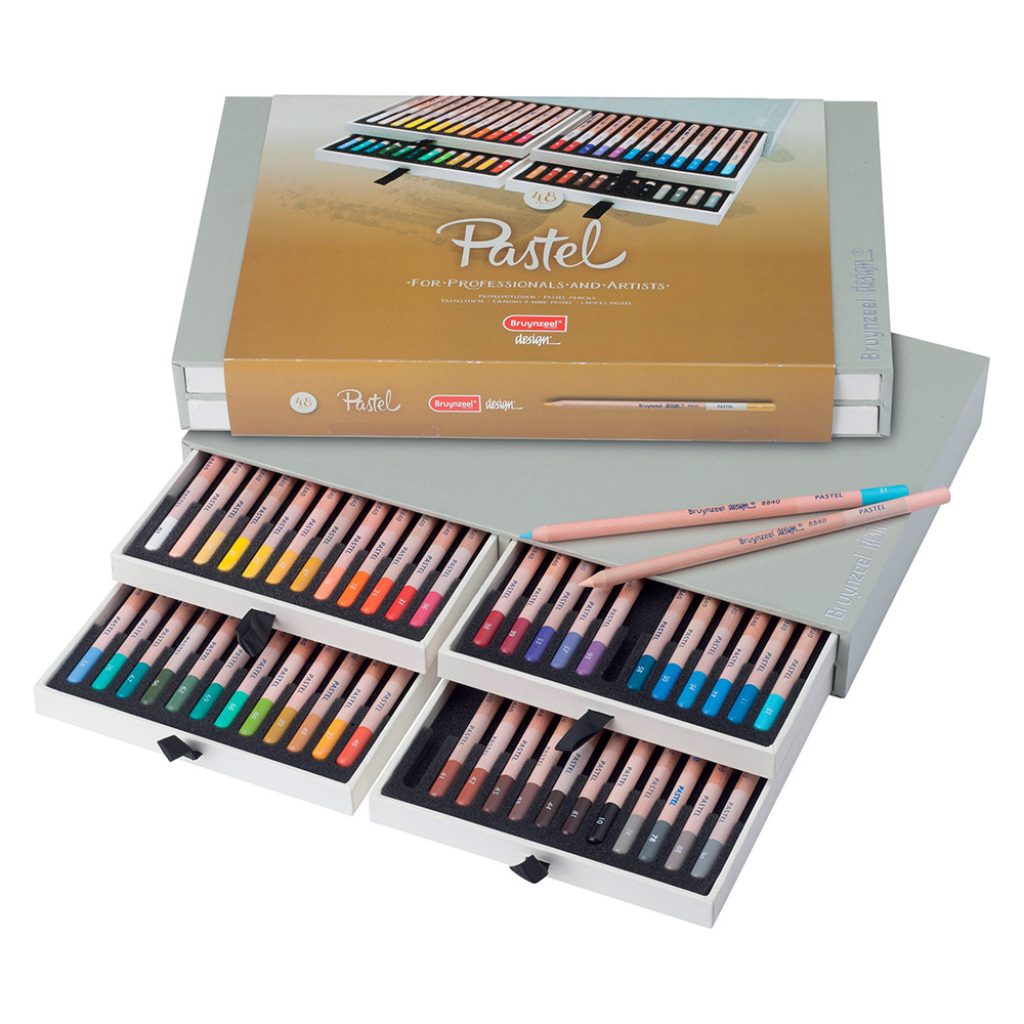 CAJA DE 48 LAPICES PASTEL BRUYNZEEL DESIGN