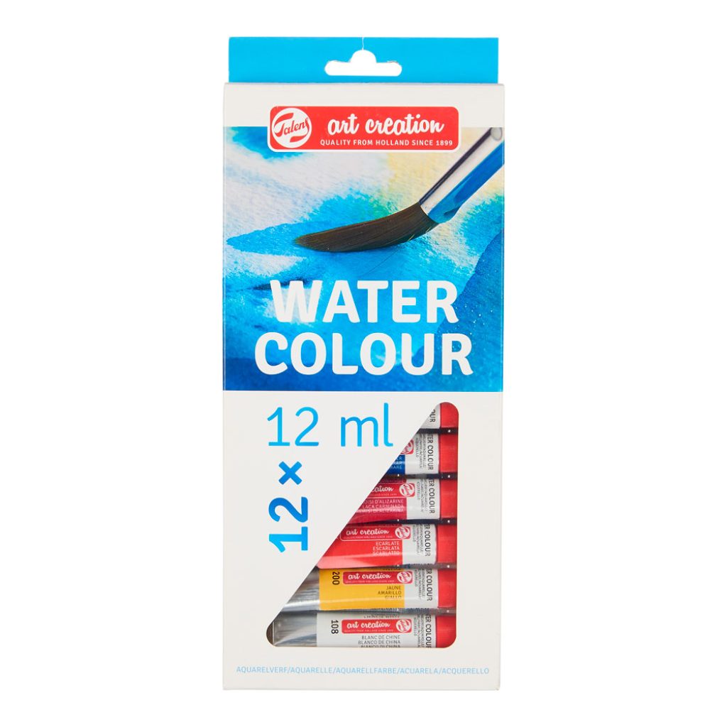 TAC ACUARELA ART CREATION ESTUCHE 12 TUBOS X 12 MLS.