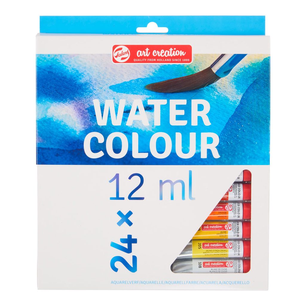 TAC ACUARELA ART CREATION ESTUCHE 24 TUBOS X 12 MLS.
