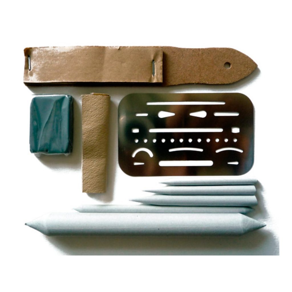 SET BASICO DE DIBUJO 9 PIEZAS