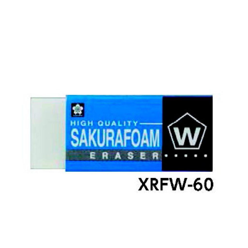 Goma de Borrar Sakura Sin Migas 14 x 43 mm - Borrado Limpio